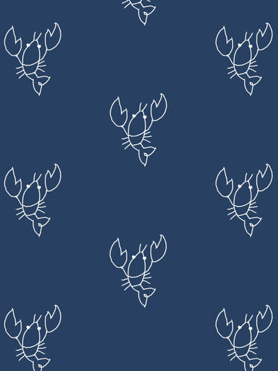 lobsters wallpaper by lingua franca navy