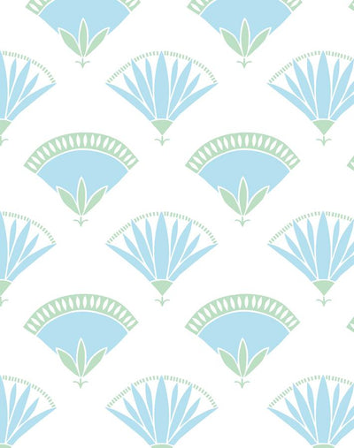 lotus papyrus blue green