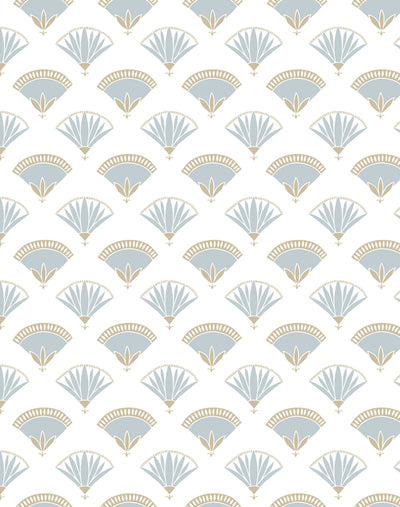 'Lotus Papyrus' Wallpaper by Tea Collection - Elephant