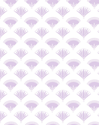 'Lotus Papyrus' Wallpaper by Tea Collection - Lavender