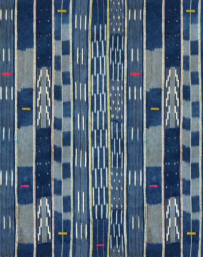 madison stripe indigo