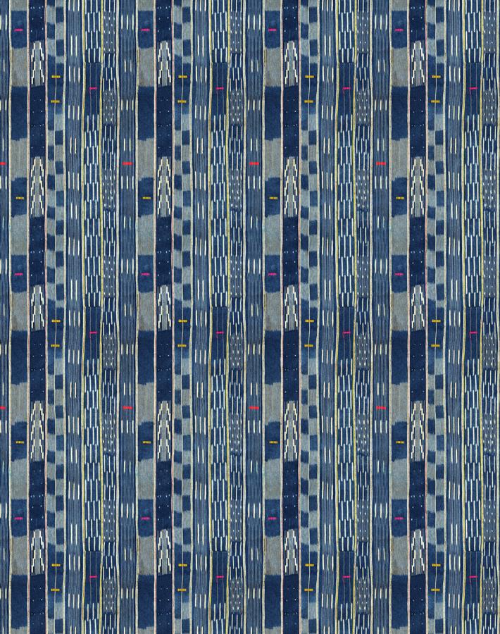 madison stripe small indigo