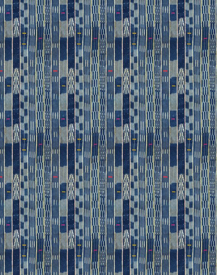 madison stripe small indigo