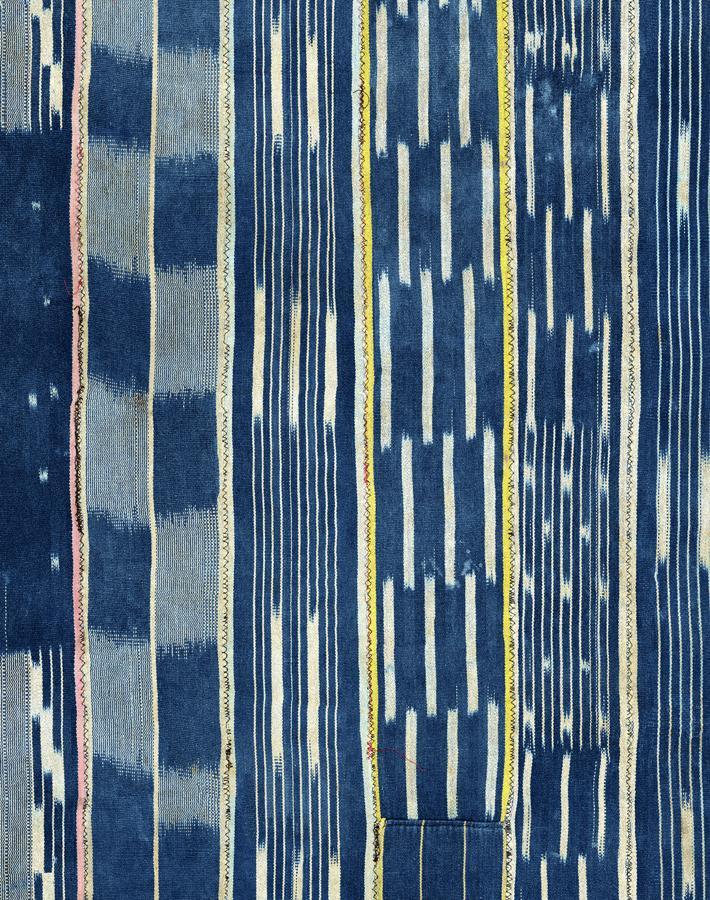 madison stripe small indigo