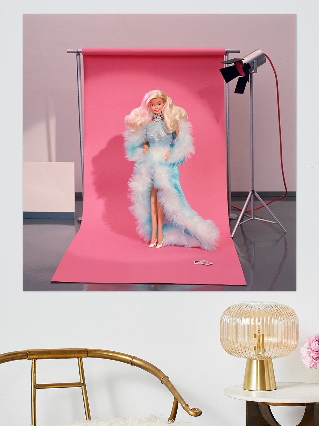 'Magic Moves Photoshoot Barbie™ on Acrylic