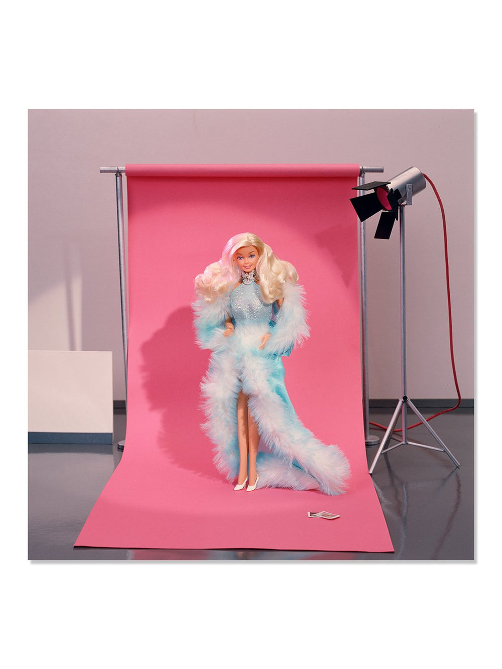 magic moves photoshoot barbie on acrylic