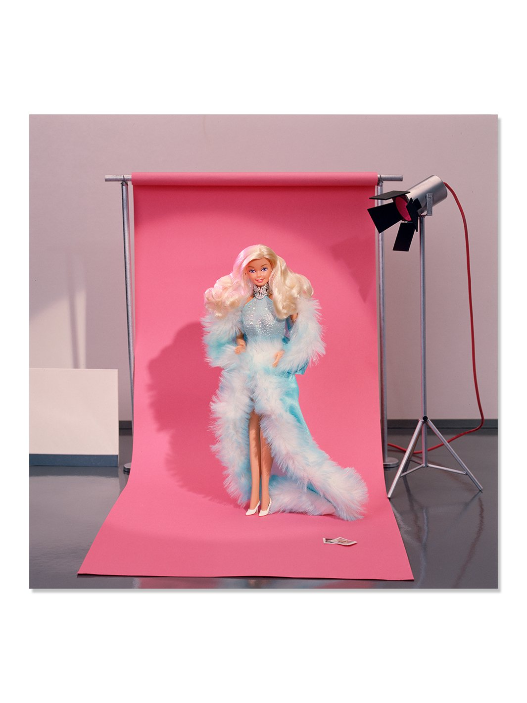 magic moves photoshoot barbie on acrylic