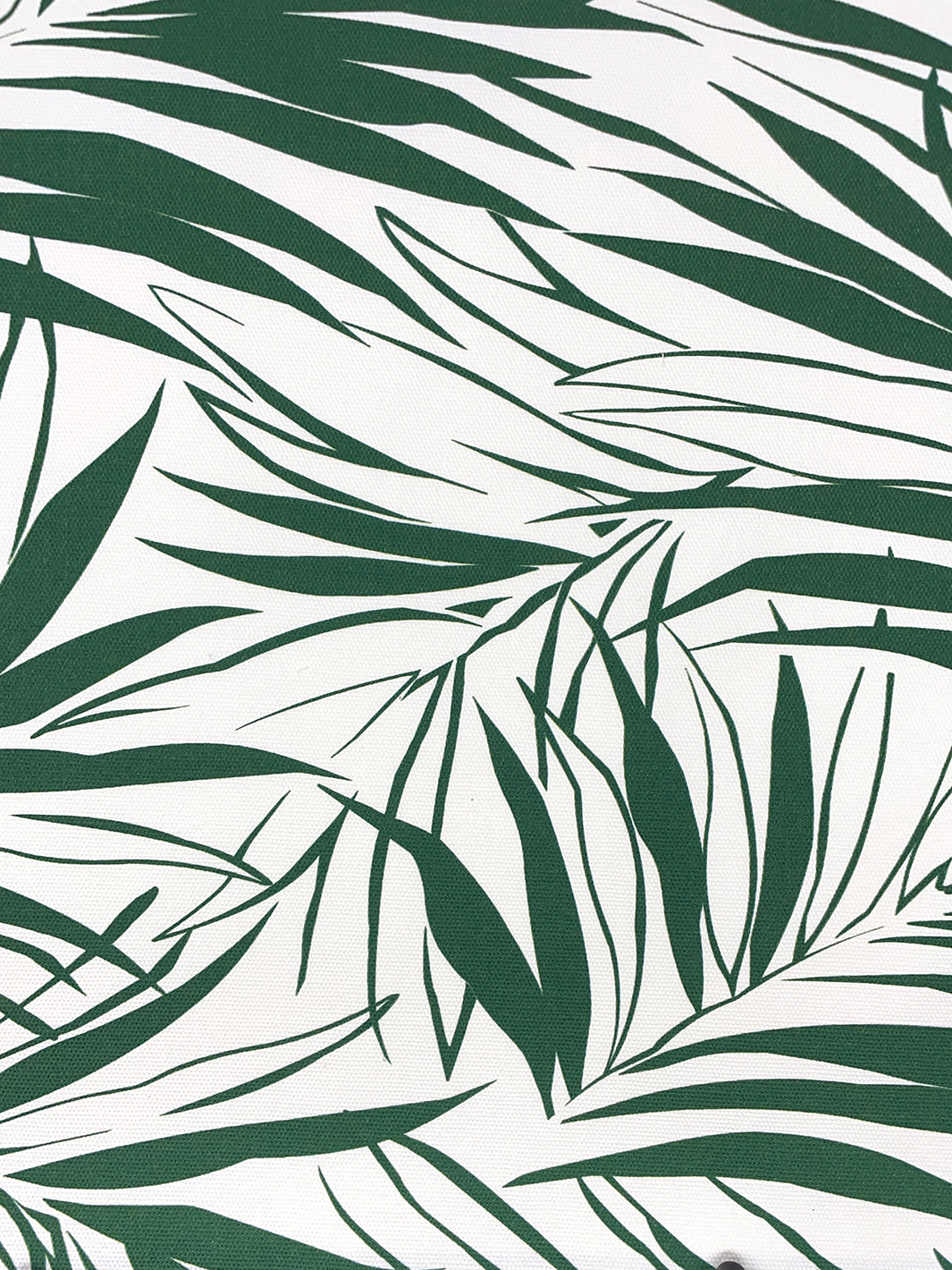 fabric by the yard majesty palm green on raw canvas
