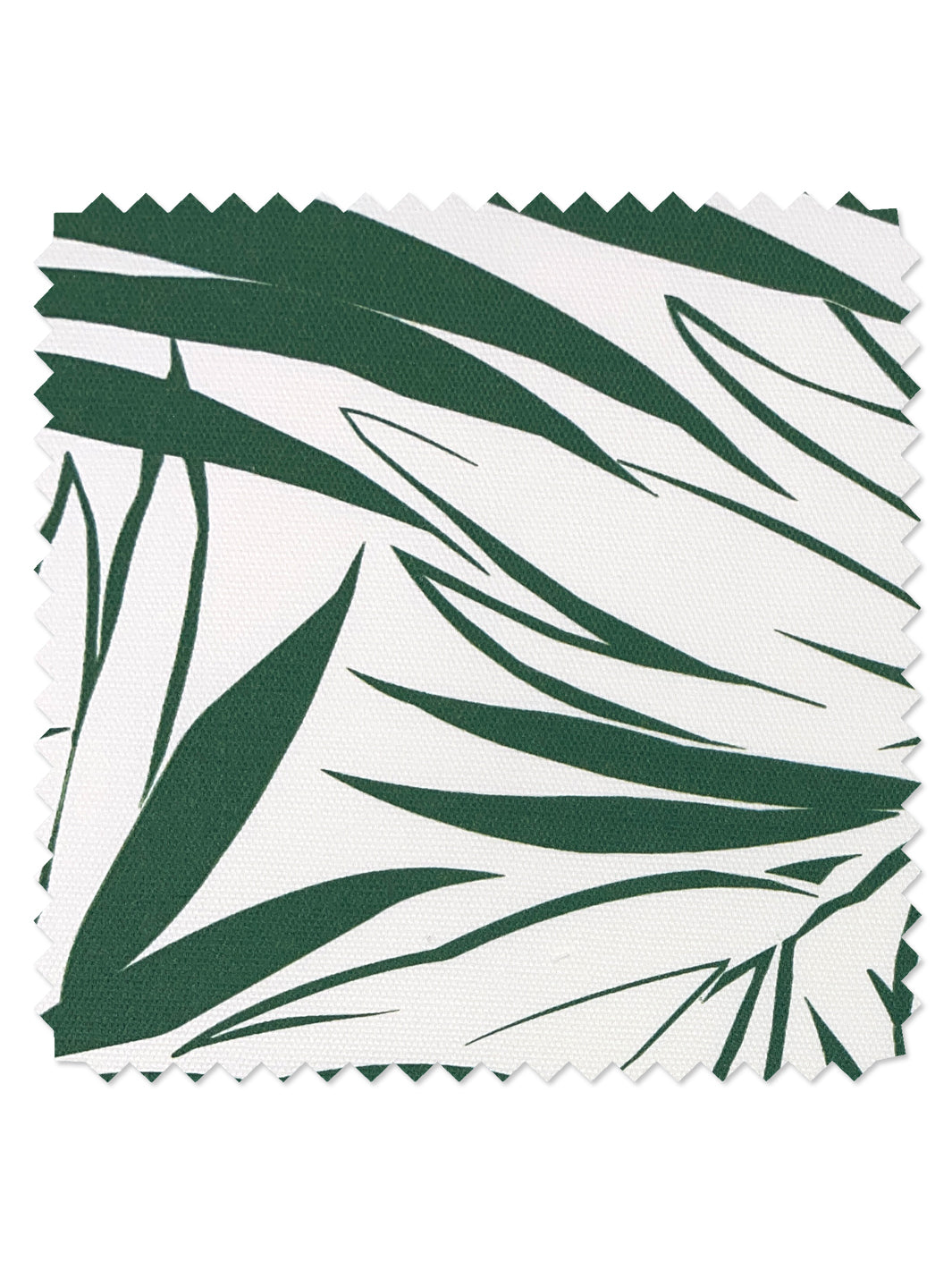 fabric by the yard majesty palm green on organic twill