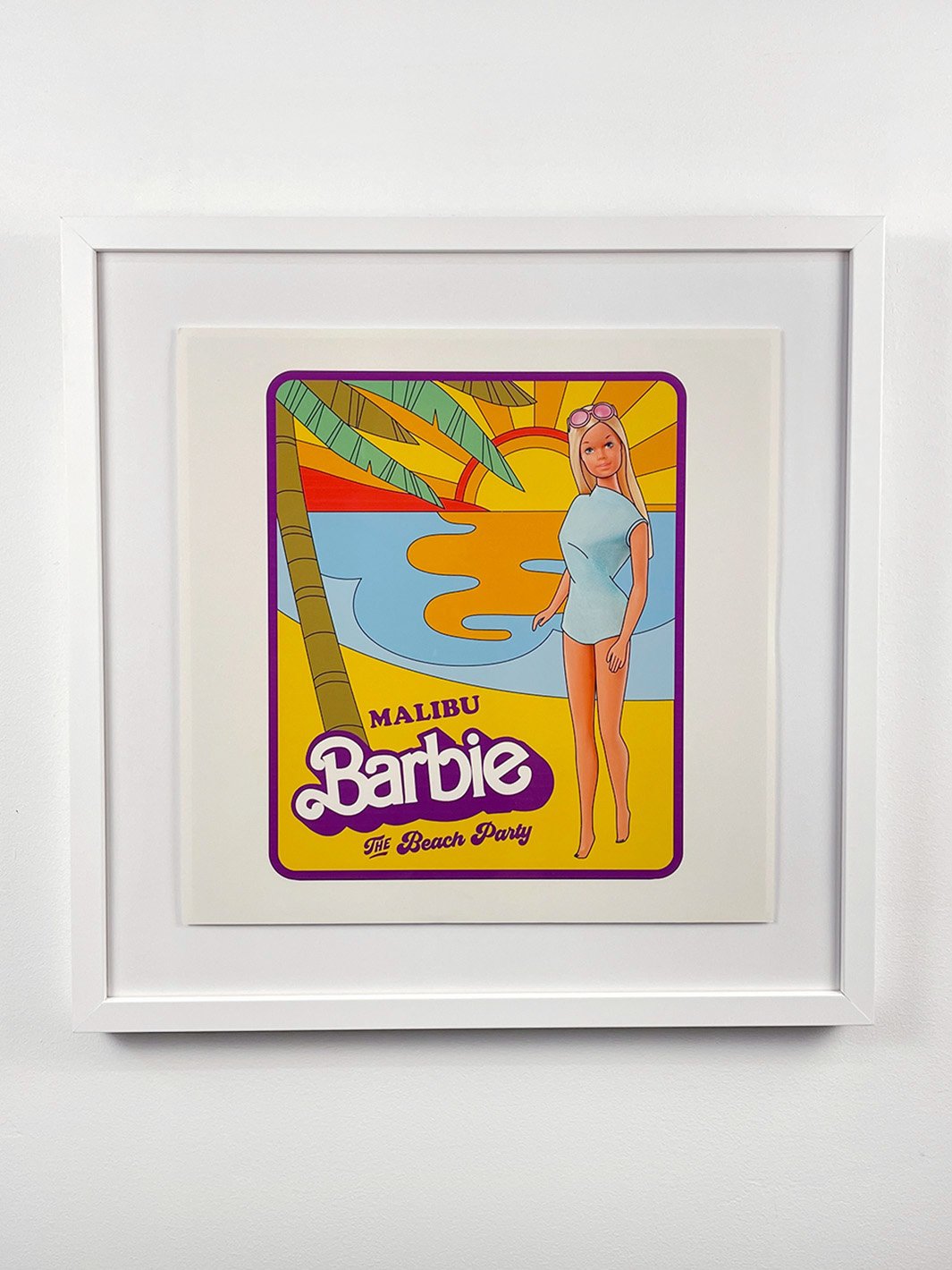 'Malibu Barbie™ The Beach Party 2 Framed Art