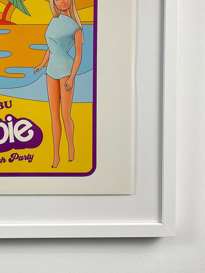 'Malibu Barbie™ The Beach Party 2 Framed Art