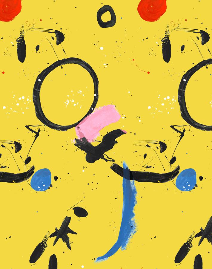 marguerite-mural-yellow