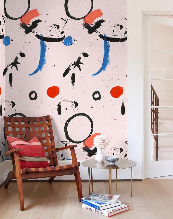marguerite-mural-pink