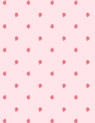 'Medina Dot' Wallpaper by Wallshoppe - Piggybank / Hot Tamale