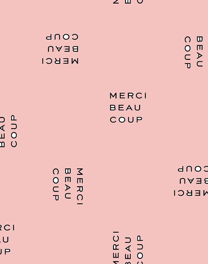 merci beaucoup pink