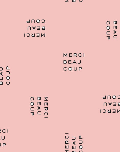 merci beaucoup pink