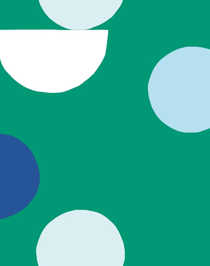 mid-century-dots-wallpaper-green