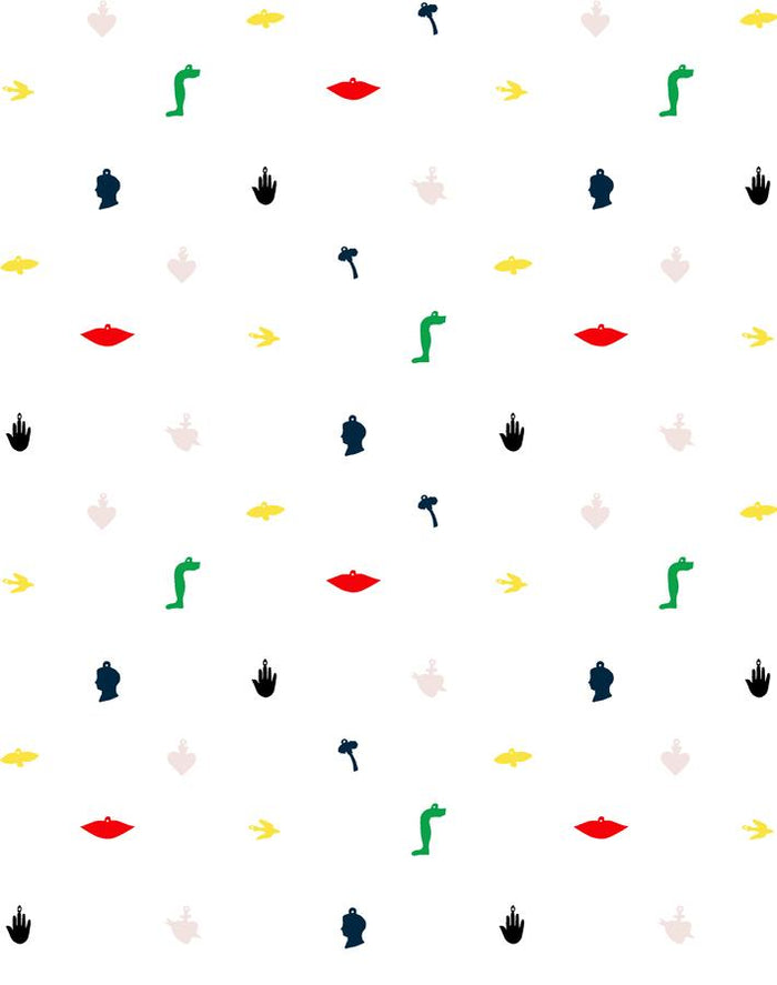 'Milagros' Wallpaper by Clare V. - Multi