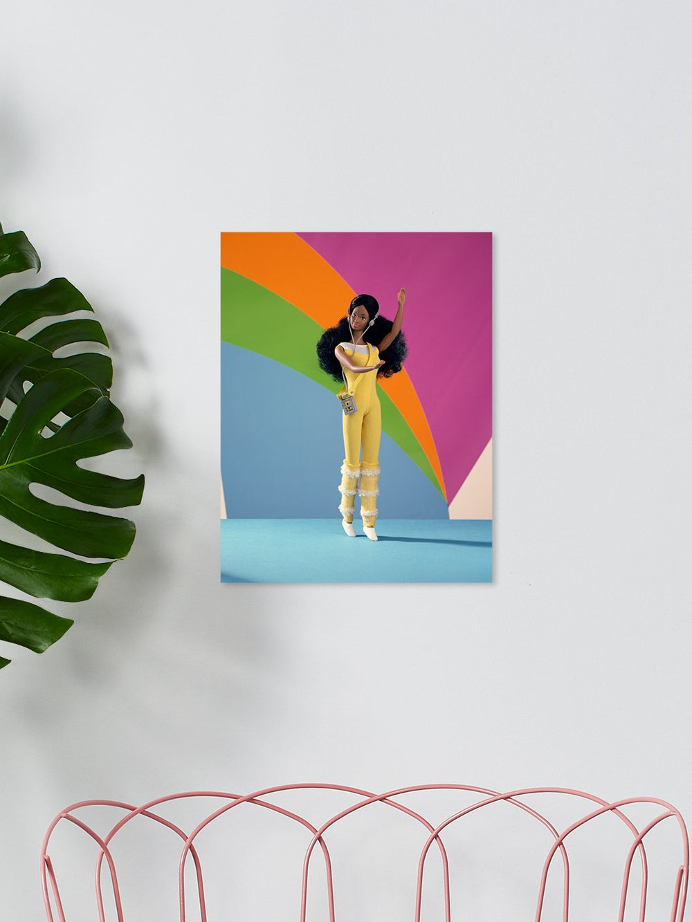 music lovin christie on acrylic