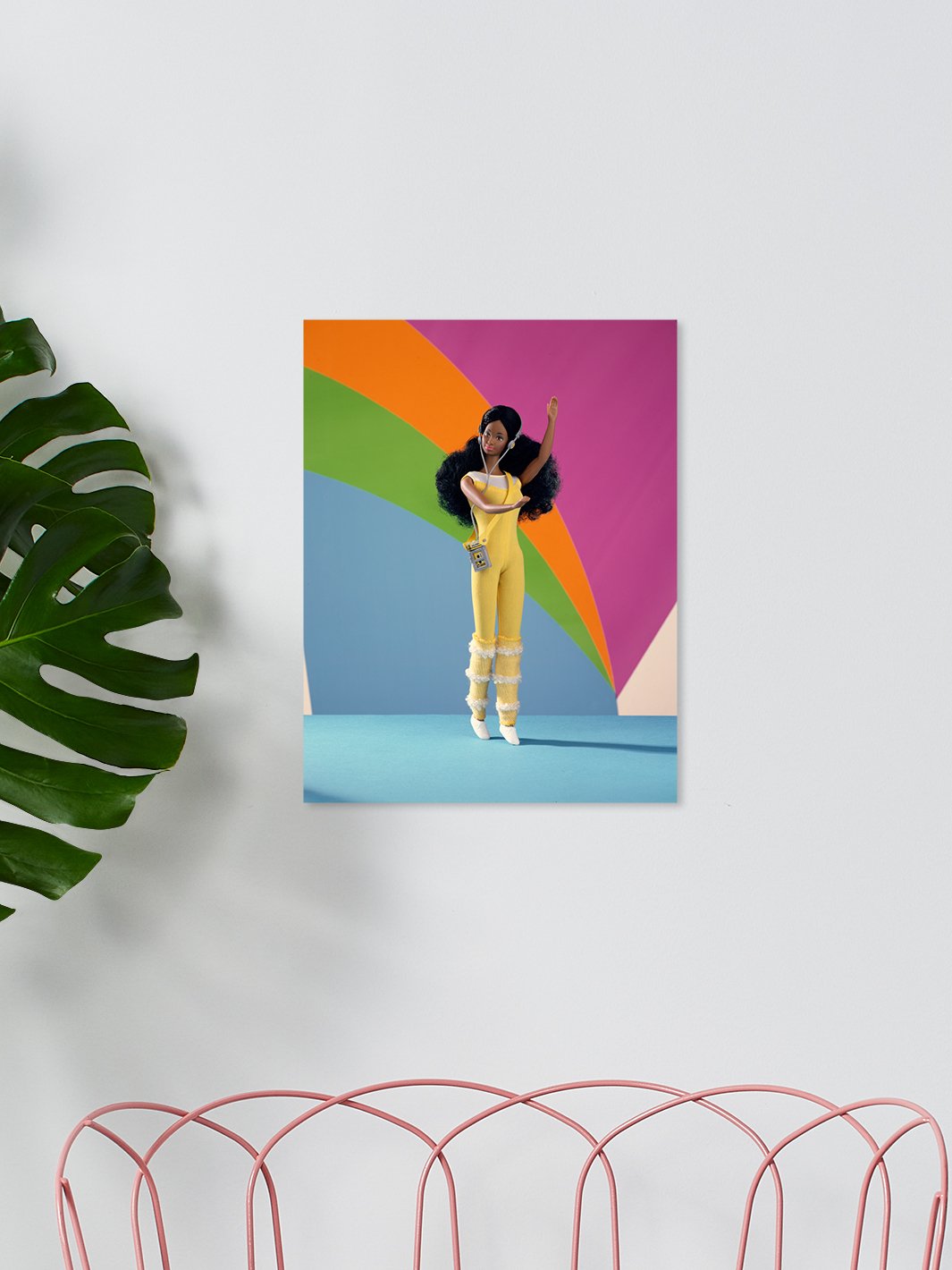 music lovin christie on acrylic