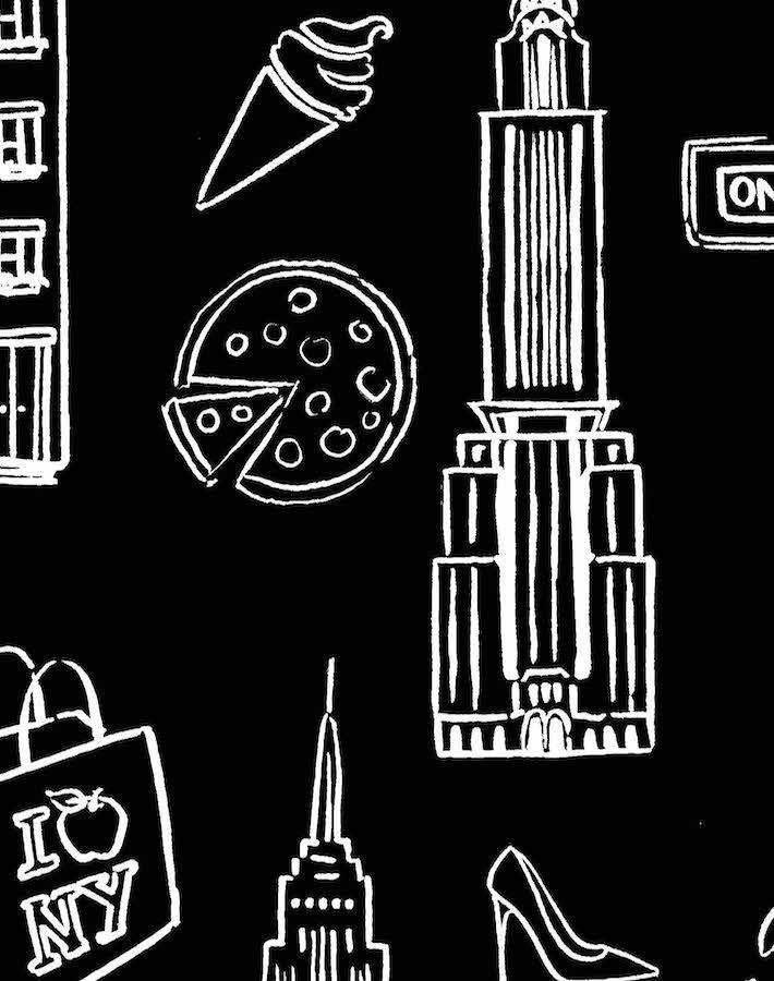 'NYC' Wallpaper by Nathan Turner - Onyx