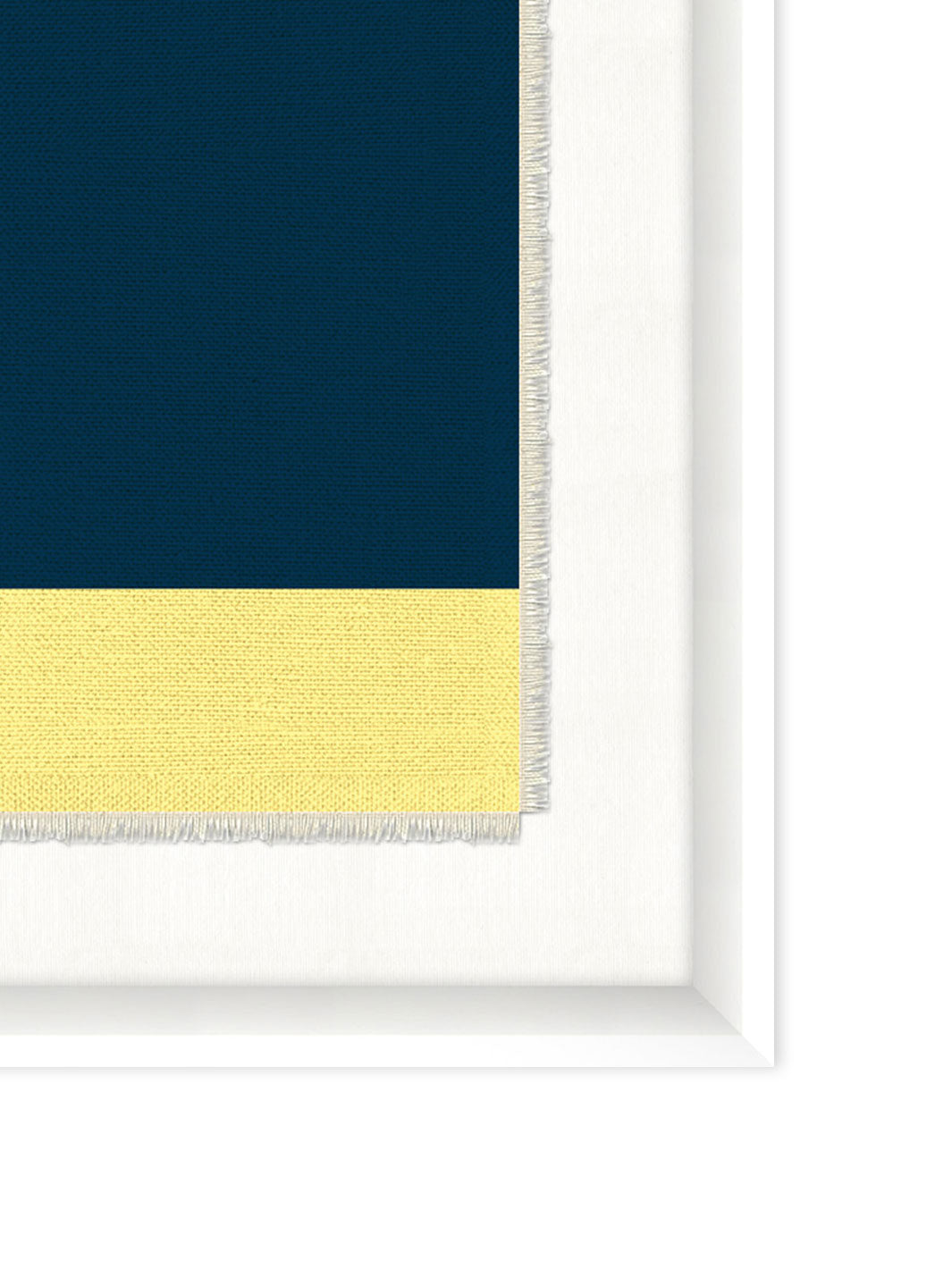 'Nautical Flag Textile 4' on Canvas by Nathan Turner Framed Art