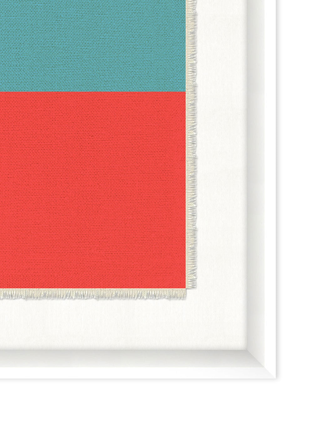 'Nautical Flag Textile 5' on Canvas by Nathan Turner Framed Art
