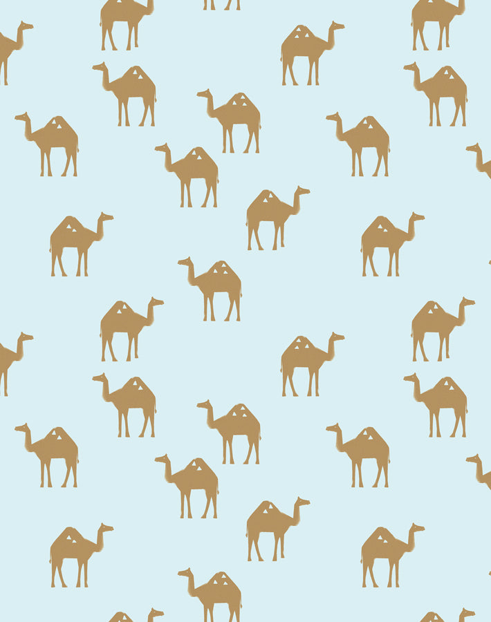 oasis camels pale blue