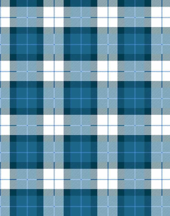 oban plaid cadet blue