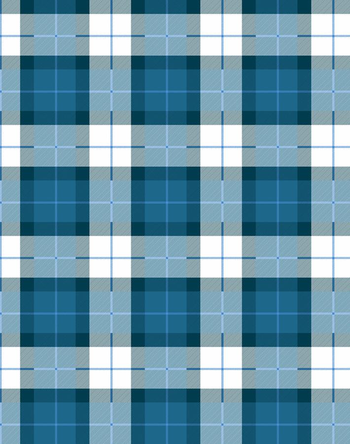 oban plaid cadet blue