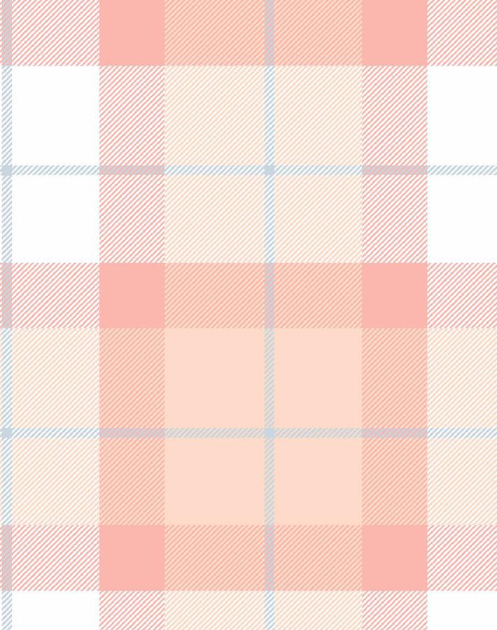 oban plaid peach