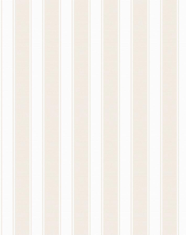 'Ojai Stripe' Wallpaper by Wallshoppe - Iced Chai