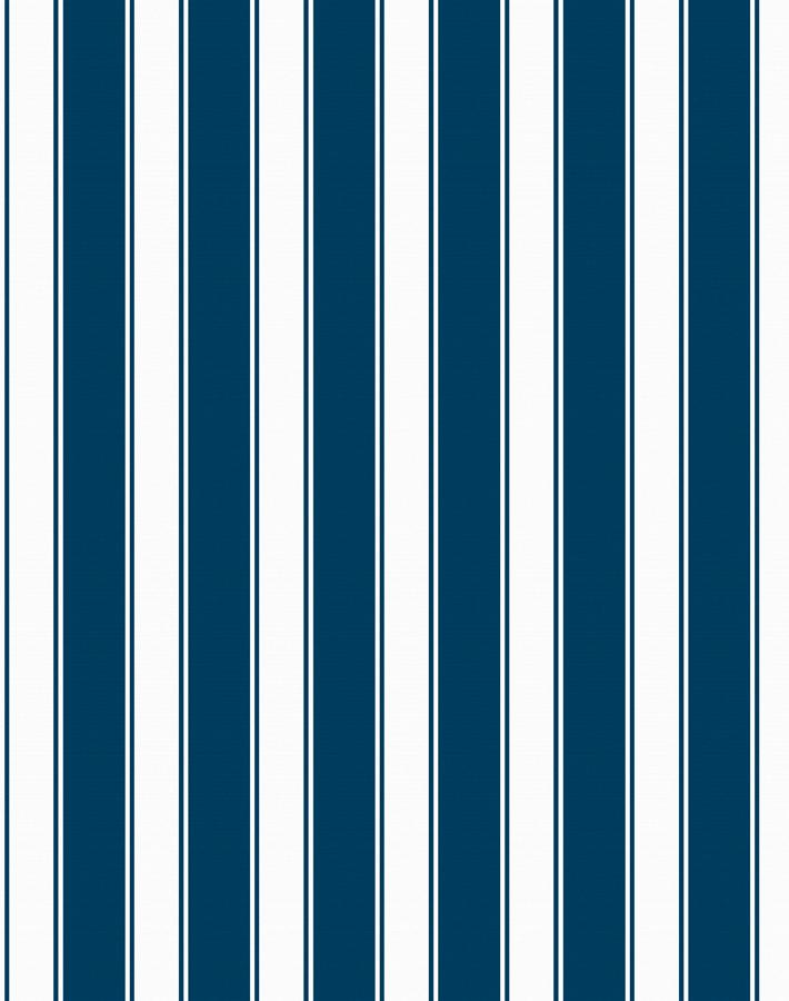 ojai stripe wallpaper navy