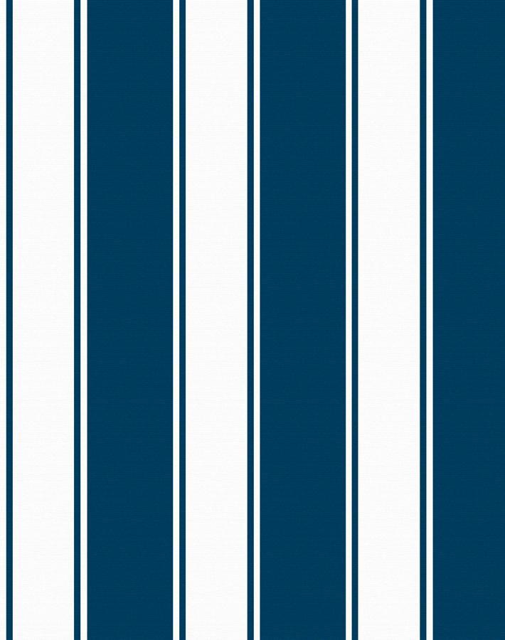ojai stripe wallpaper navy