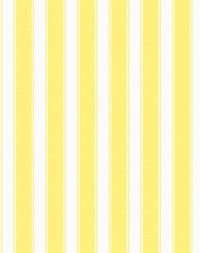 'Ojai Stripe' Wallpaper by Wallshoppe - Yellow