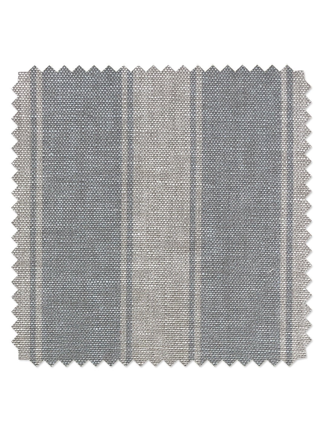 fabric by the yard ojai stripe silver on flax linen