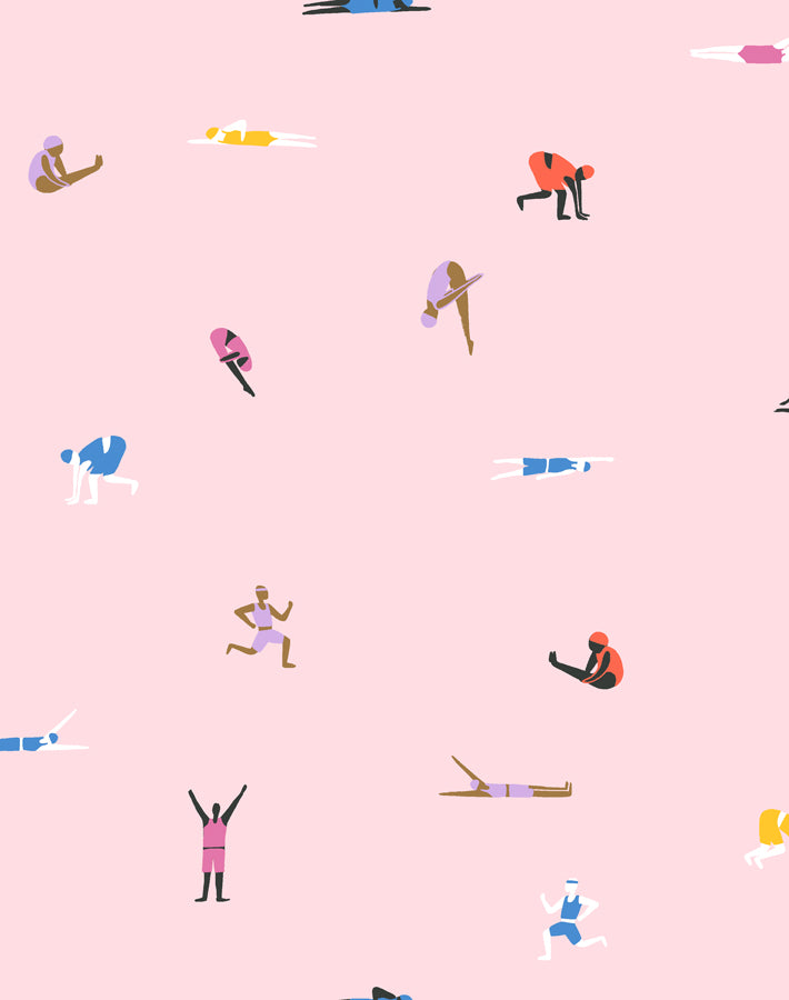 'Olympians' Wallpaper by Tea Collection - Ballet Slipper