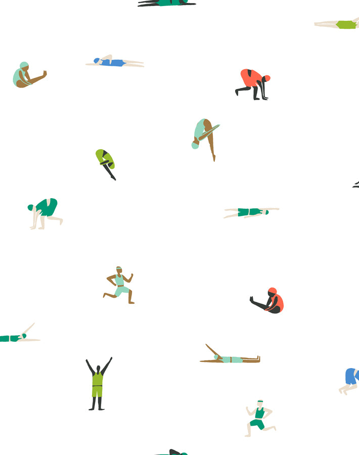 'Olympians' Wallpaper by Tea Collection - Caribbean