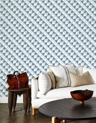 optic triangle wallpaper sky silver