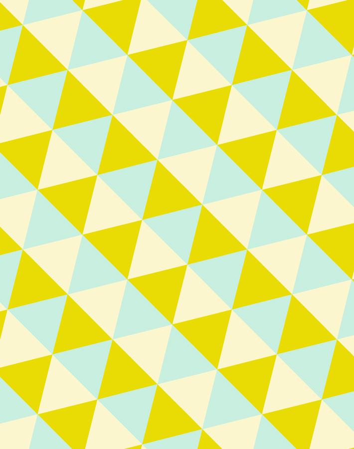 optic triangle wallpaper mint