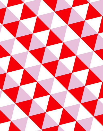 optic triangle wallpaper red lilac