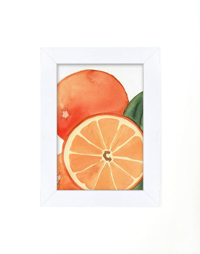 'Orange Slice' Framed Art by Nathan Turner