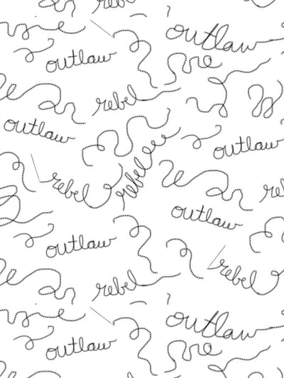 outlaws and rebels wallpaper by lingua franca black
