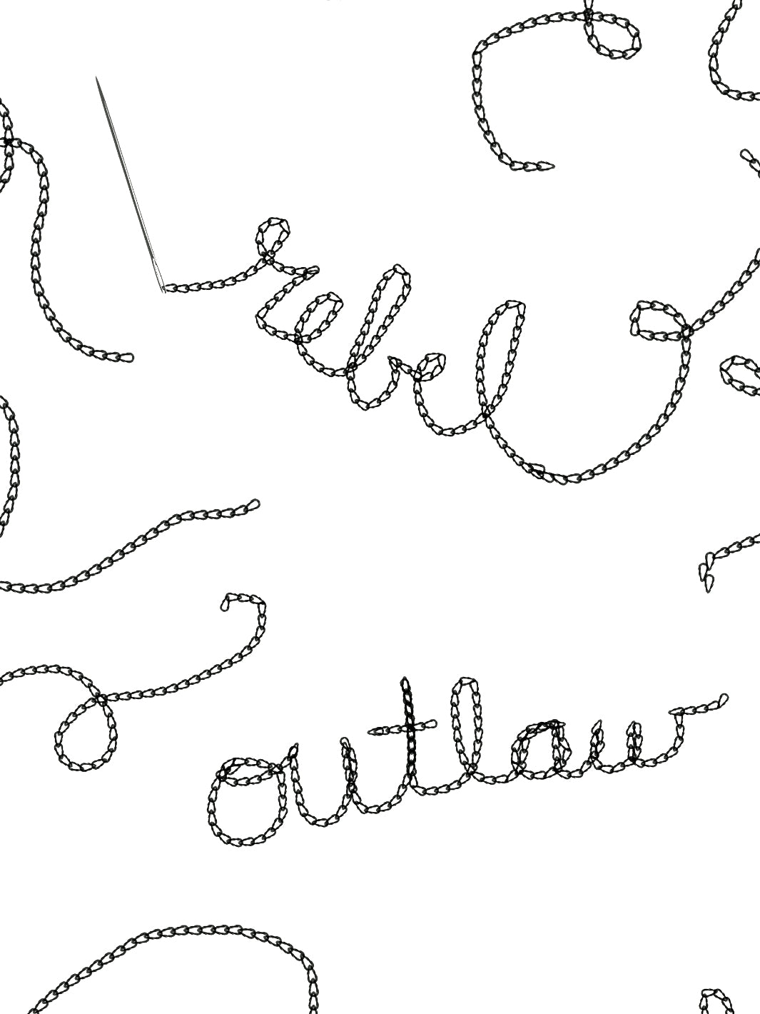 outlaws and rebels wallpaper by lingua franca black