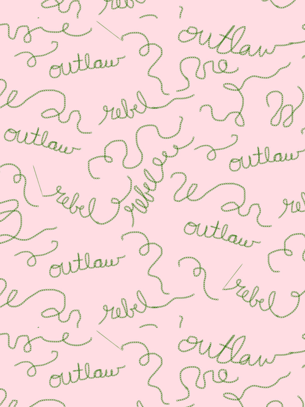 outlaws-and-rebels-wallpaper-by-lingua-franca-pink-green
