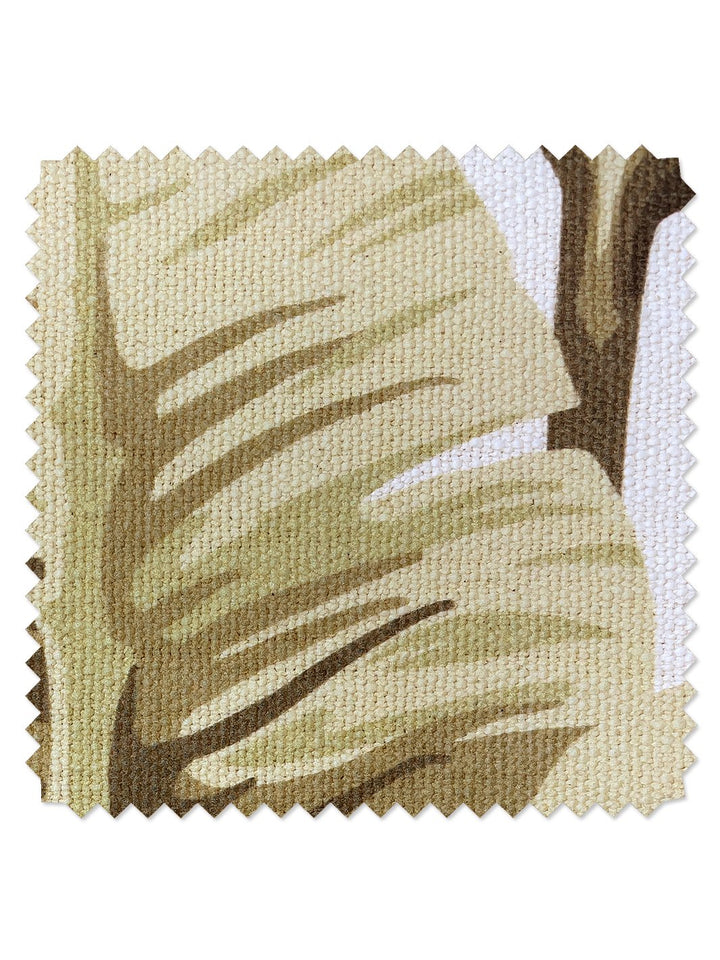 fabric by the yard pacifico palm cappuccino on california cotton