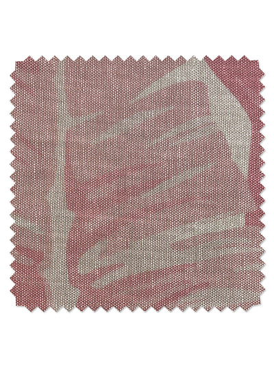 fabric by the yard pacifico palm garcelle pink on hopsack