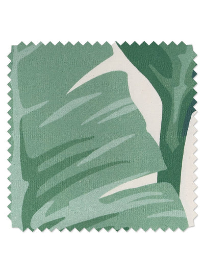 fabric by the yard pacifico palm natural on raw canvas