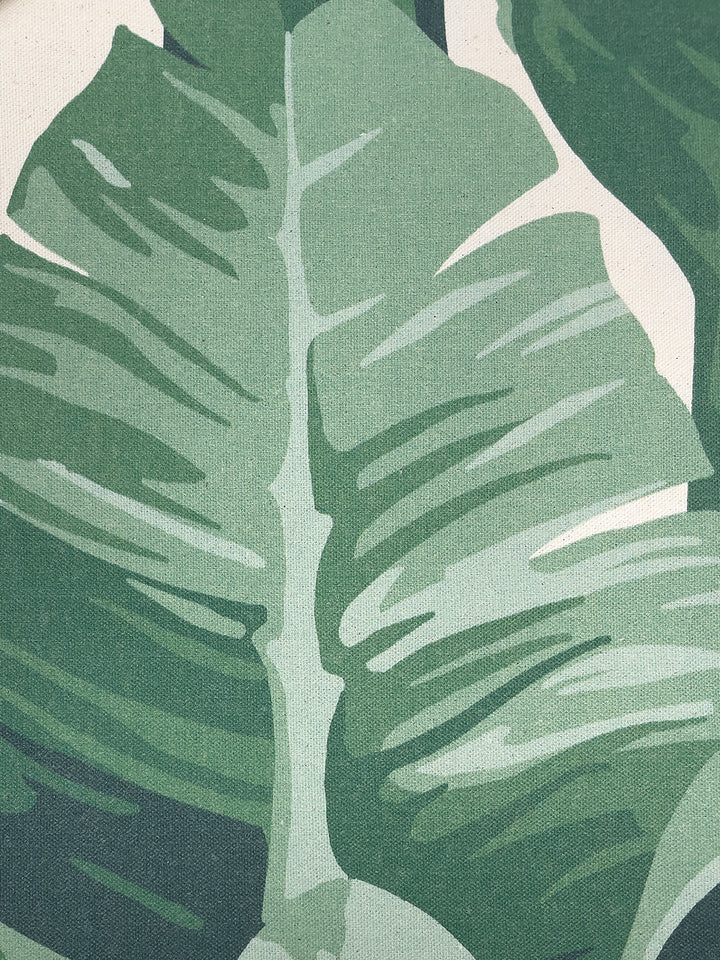 fabric by the yard pacifico palm natural on linen