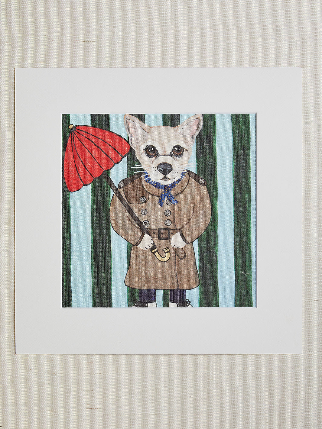 'Paco The Weather Man Style Inspired By Gene Kelly' by Carly Beck Art Print